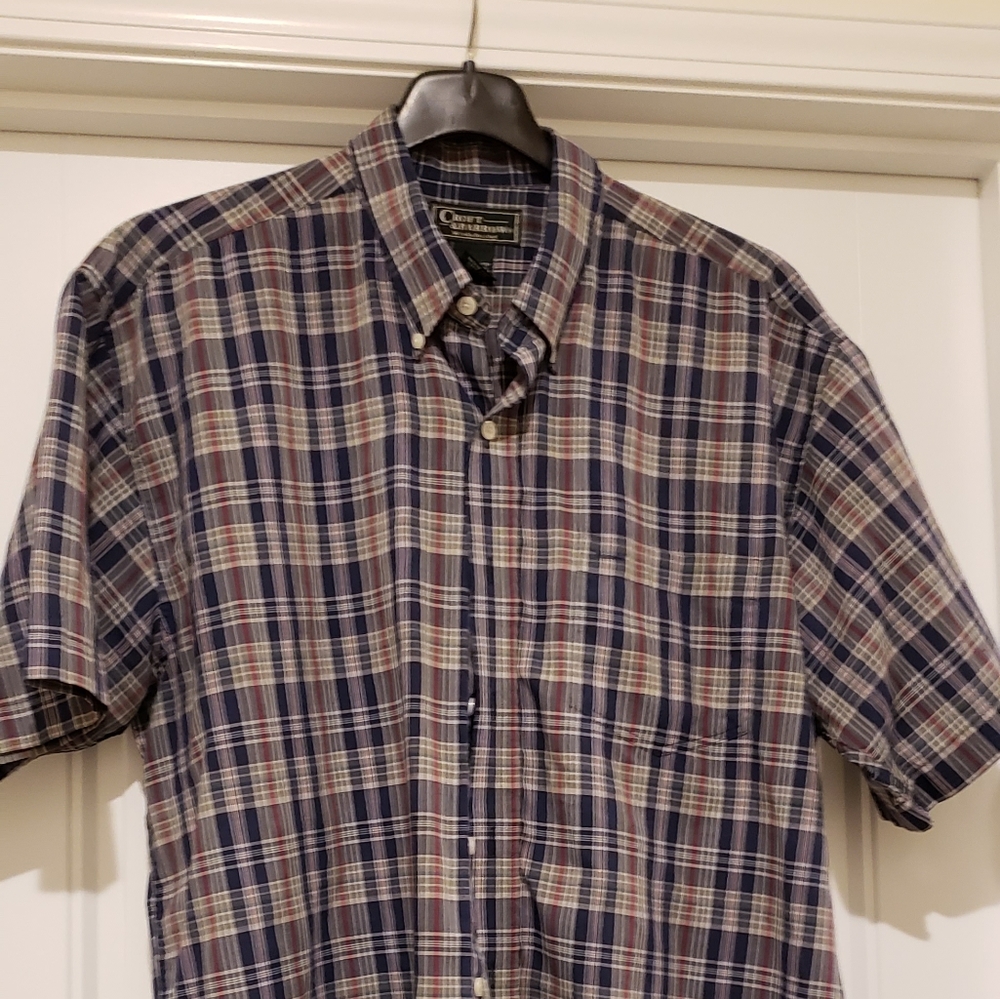 Mens Croft and Barrow short sleeve shirt